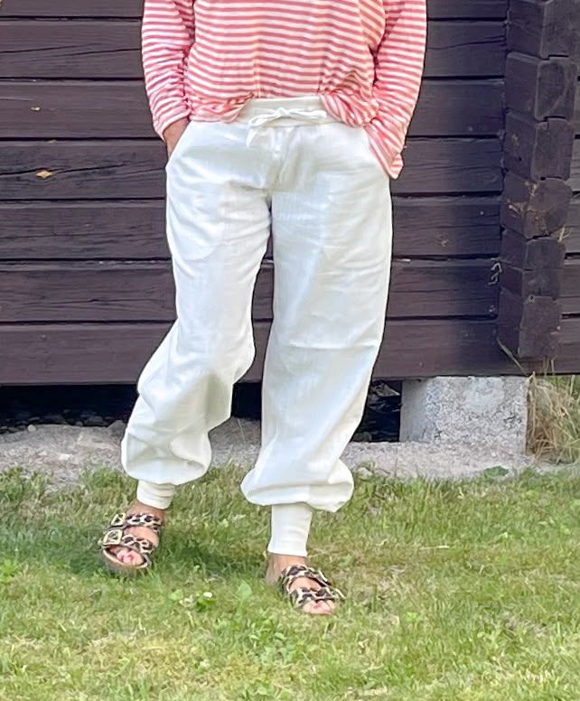 Becca, luonnonvaaleat pellavahousut - Image 19
