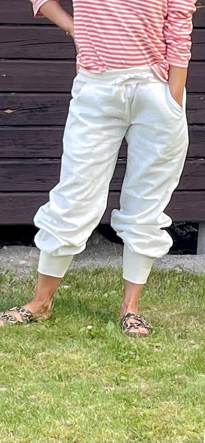 Becca, luonnonvaaleat pellavahousut - Image 18