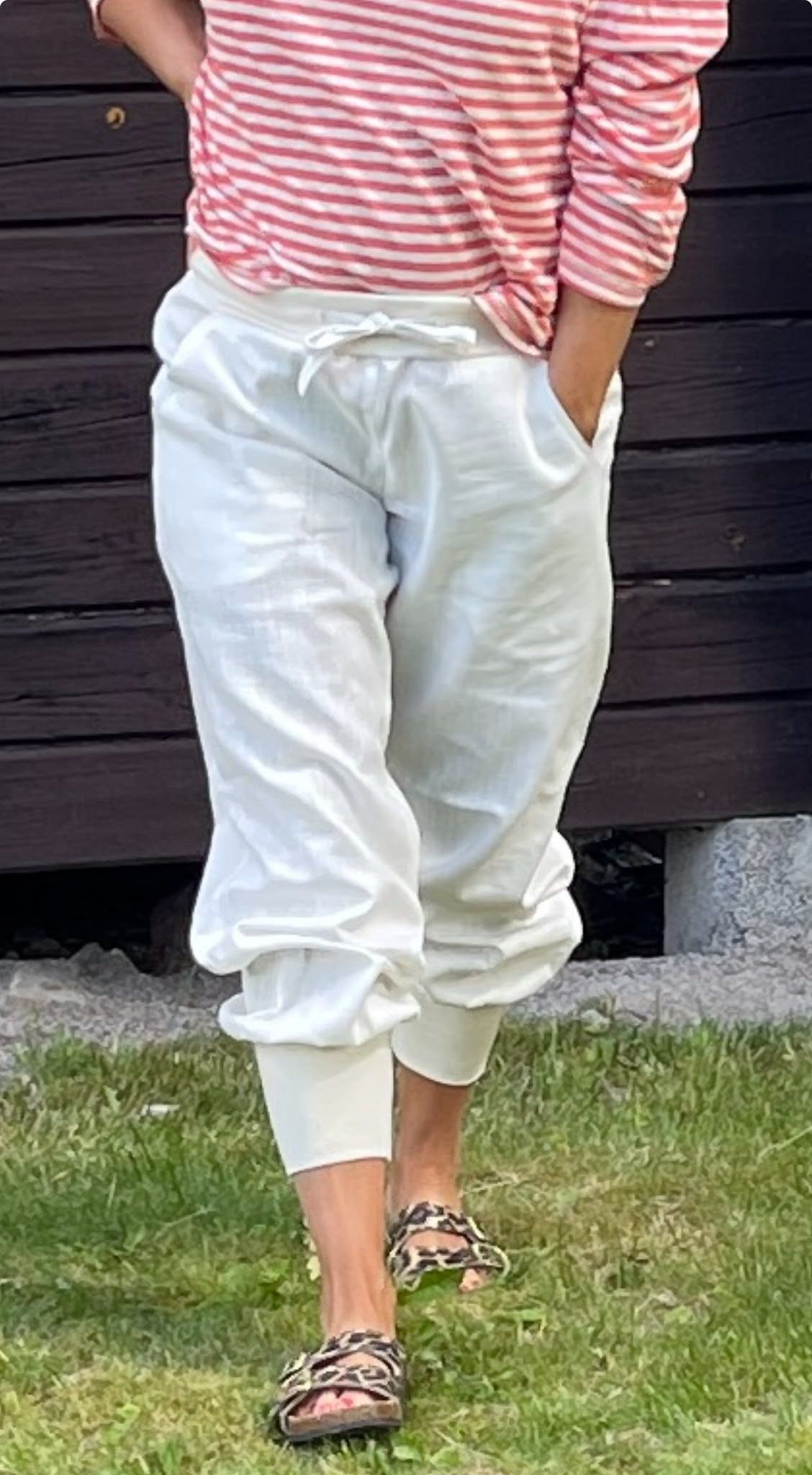 Becca, luonnonvaaleat pellavahousut - Image 10