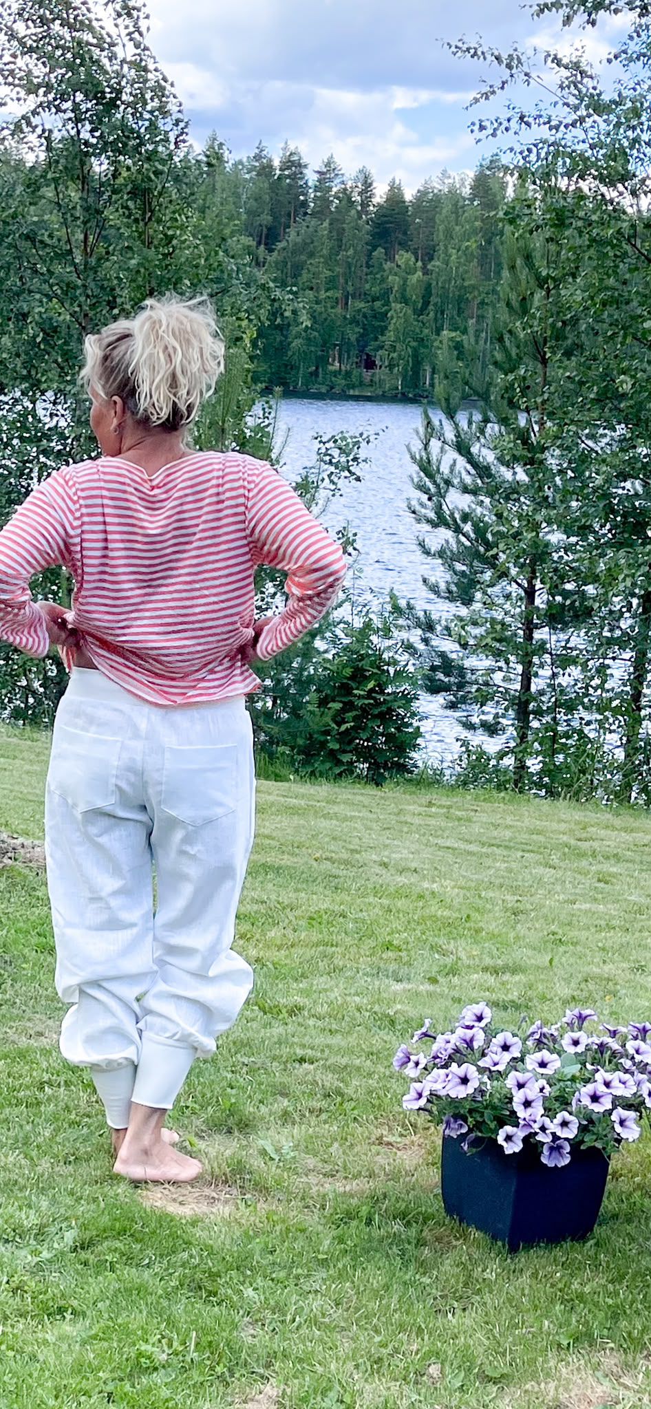 Becca, luonnonvaaleat pellavahousut - Image 8