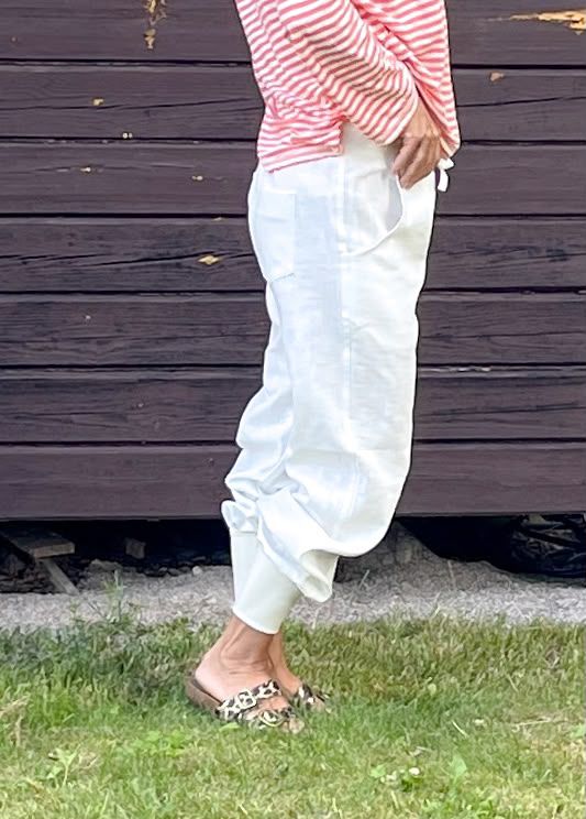 Becca, luonnonvaaleat pellavahousut - Image 7